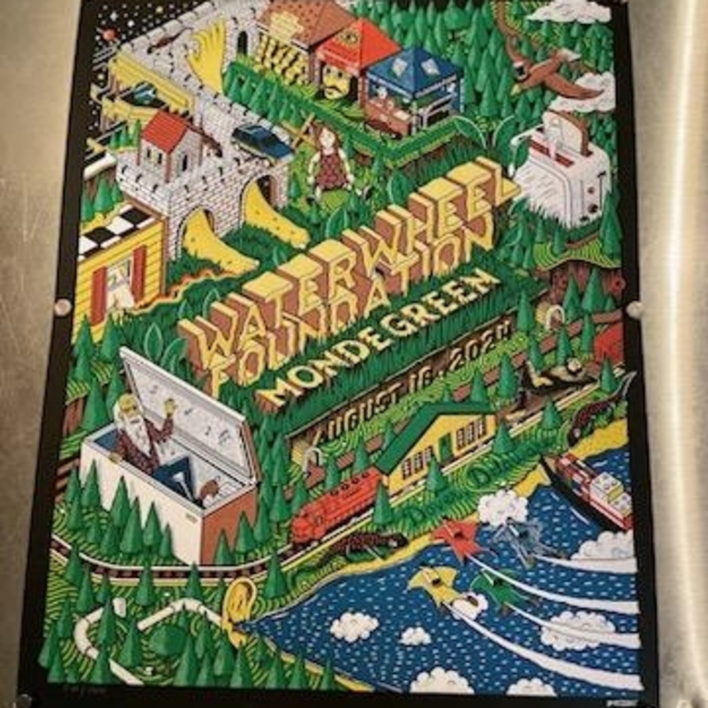 Waterwheel Foundation Mondegreen Poster